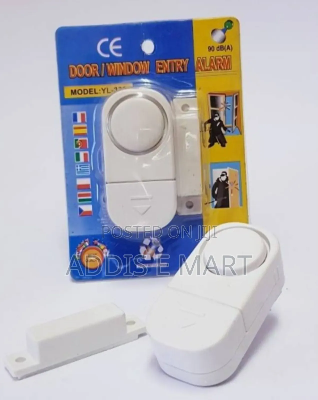 Smart Design Window Entry Alarm