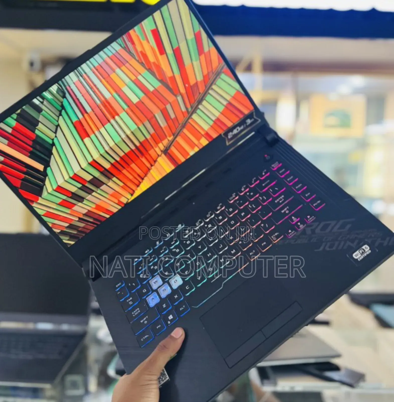 New Laptop Asus ROG Strix G15 16GB Intel Core I7 SSD 512GB
