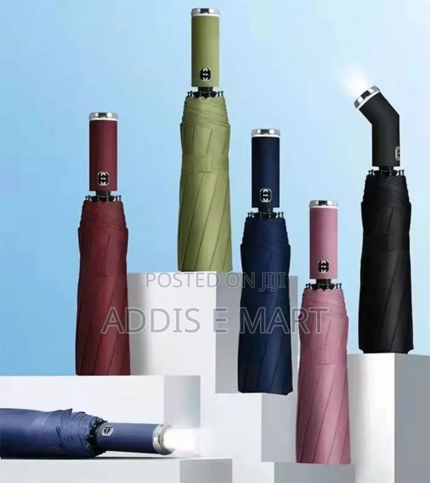 Modern Design Led Flashlight Umbrella