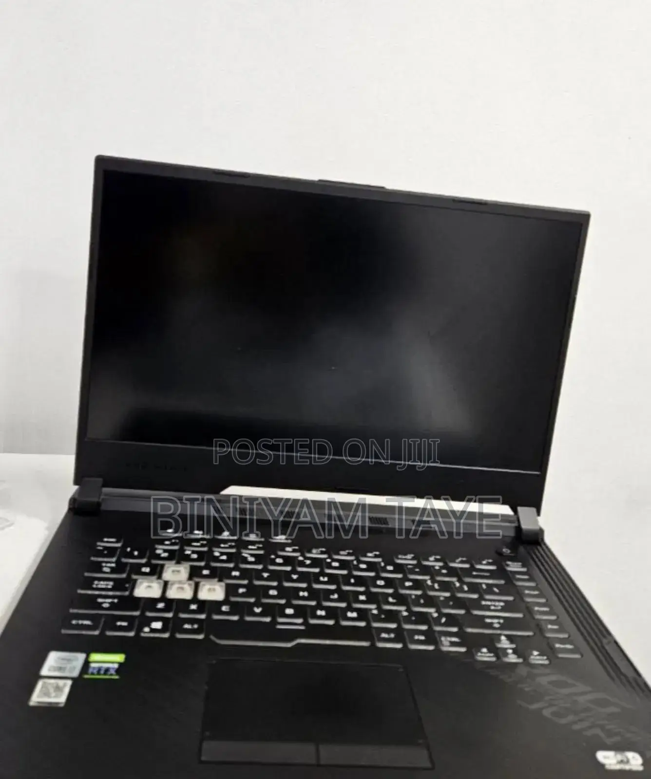New Laptop Asus ROG Strix G15 16GB Intel Core I7 SSD 512GB