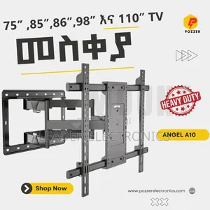 Flexible Full-Motion Tv Wall Mount – Tv Hanger 43′′ to 120′′