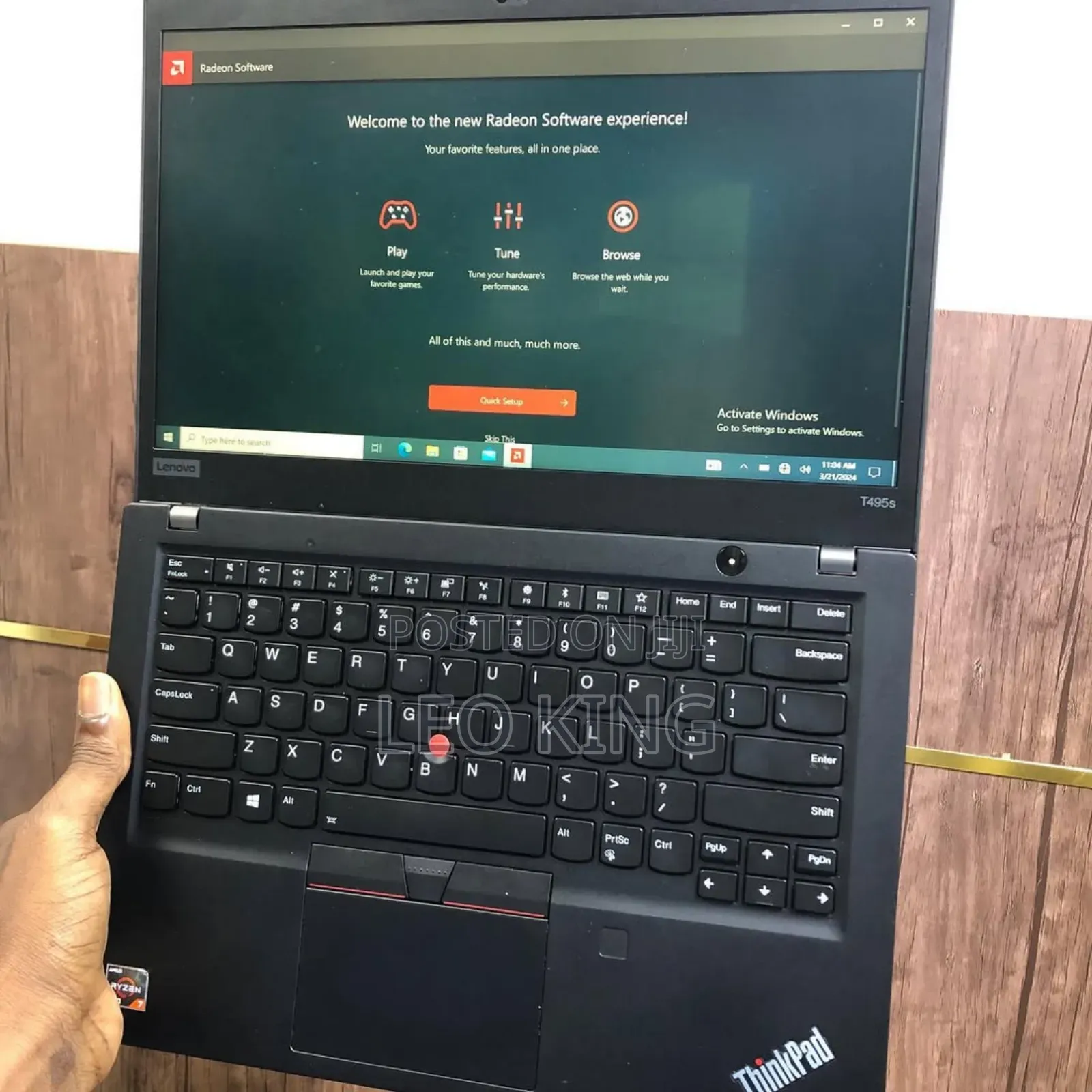 New Laptop Lenovo Thinkpad T14s Gen 1 16GB AMD SSD 512GB
