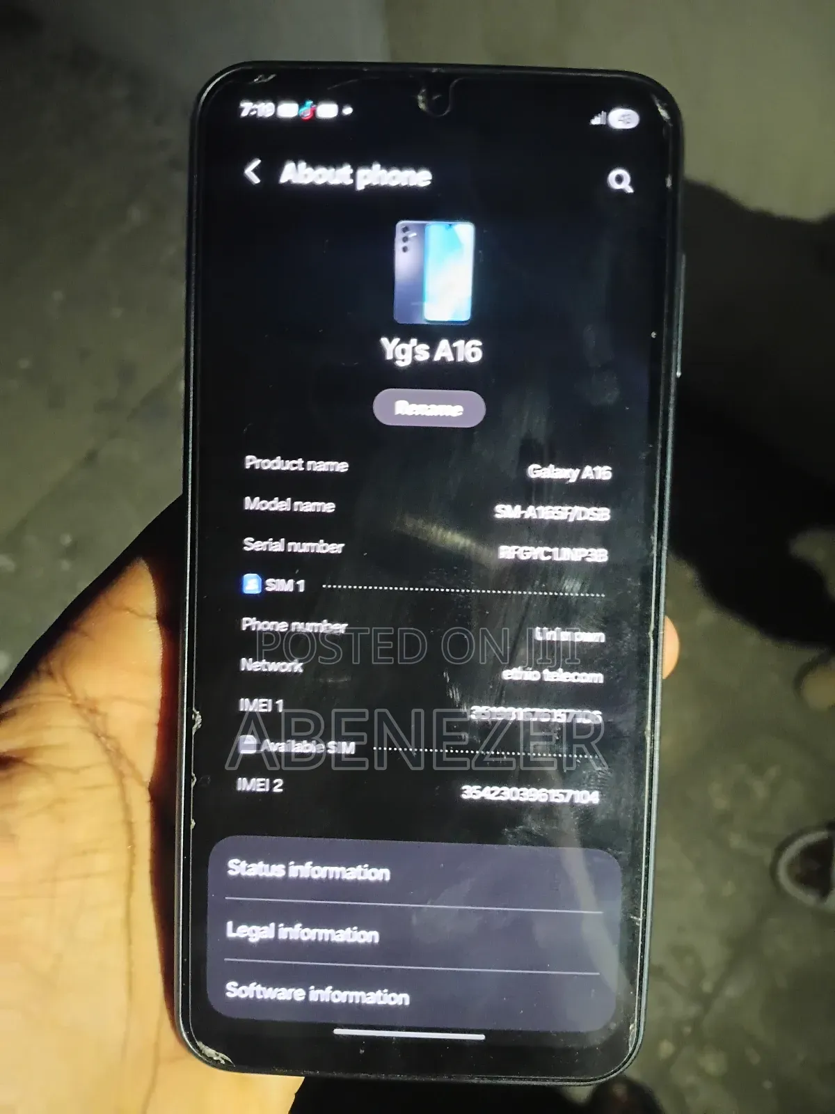 New Samsung Galaxy A16 5G 128 GB Black