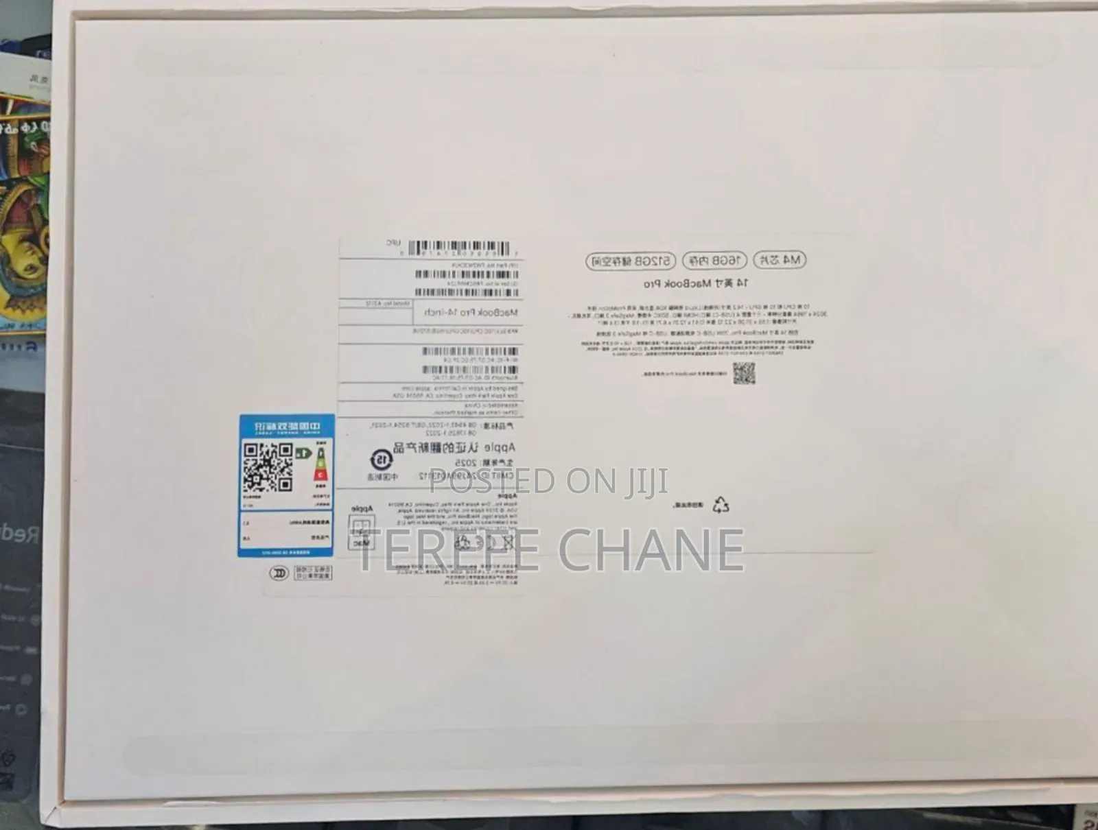 New Apple MacBook Pro 2024 M4 14-Inch 16GB Intel Core I5 SSD 512GB