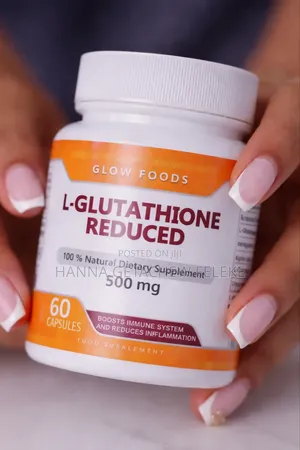 Glow Foods Glutathione Reduced 500 Mg – 60 Capsules