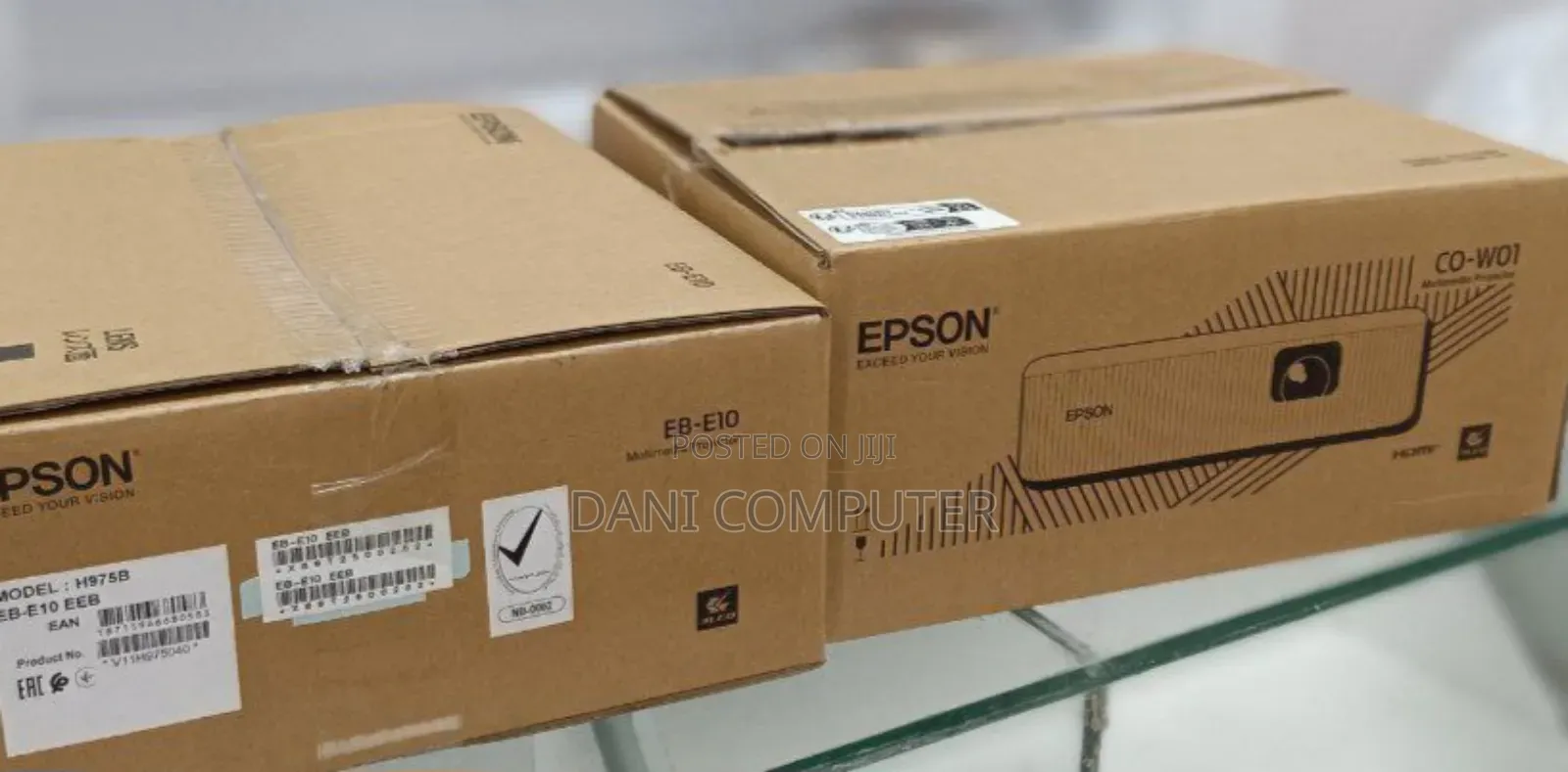 Brand New Packed With Cartoon Epson Projector Model : Co-W01 With
