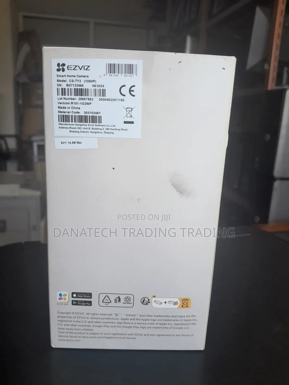 Ezviz Ty2 Smart Indoor Wi-fi Camera Fhd 1080