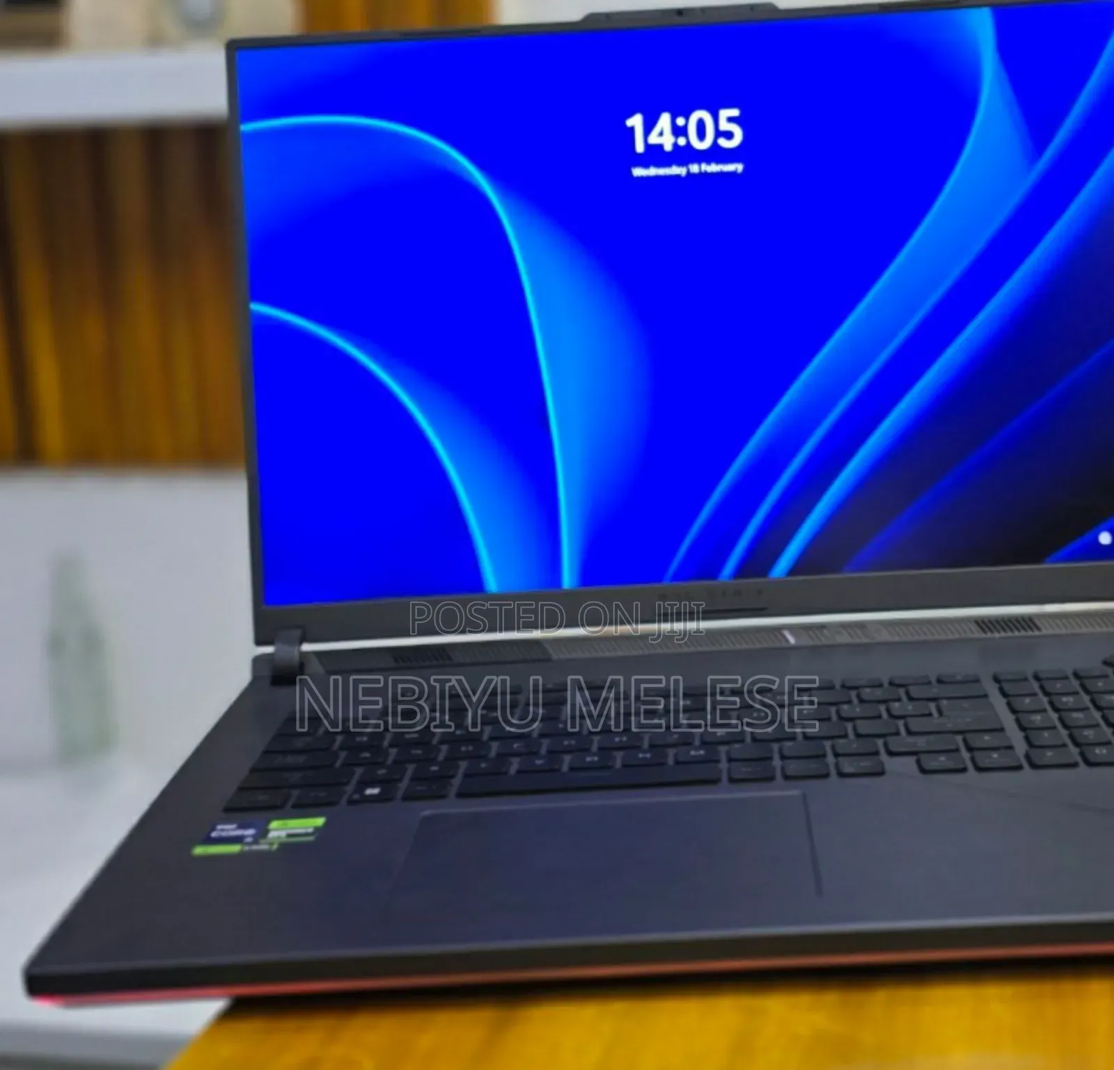 New Laptop Asus ROG Strix G17 32GB Intel Core I9 SSD 2T