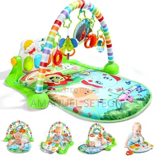 Baby Piano Fitness Play Gym Mat Educational Activity
