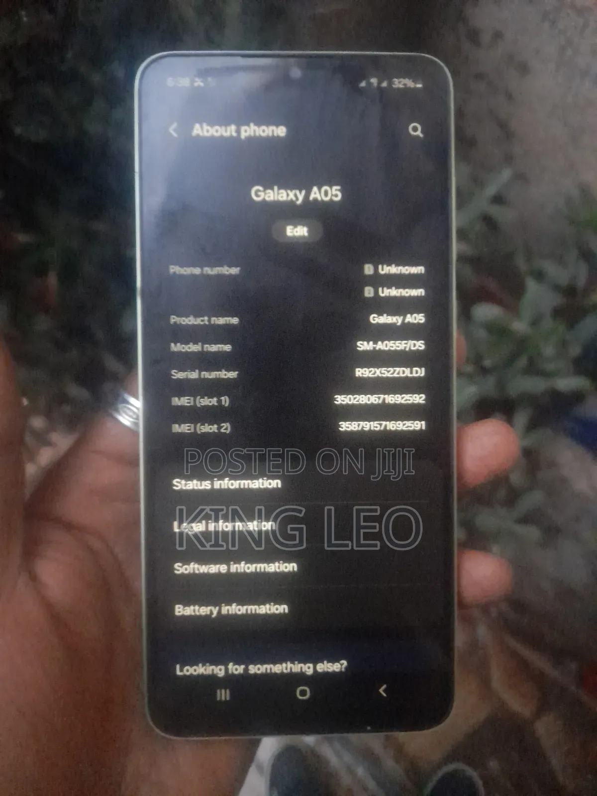 Samsung Galaxy A05 64 GB Green