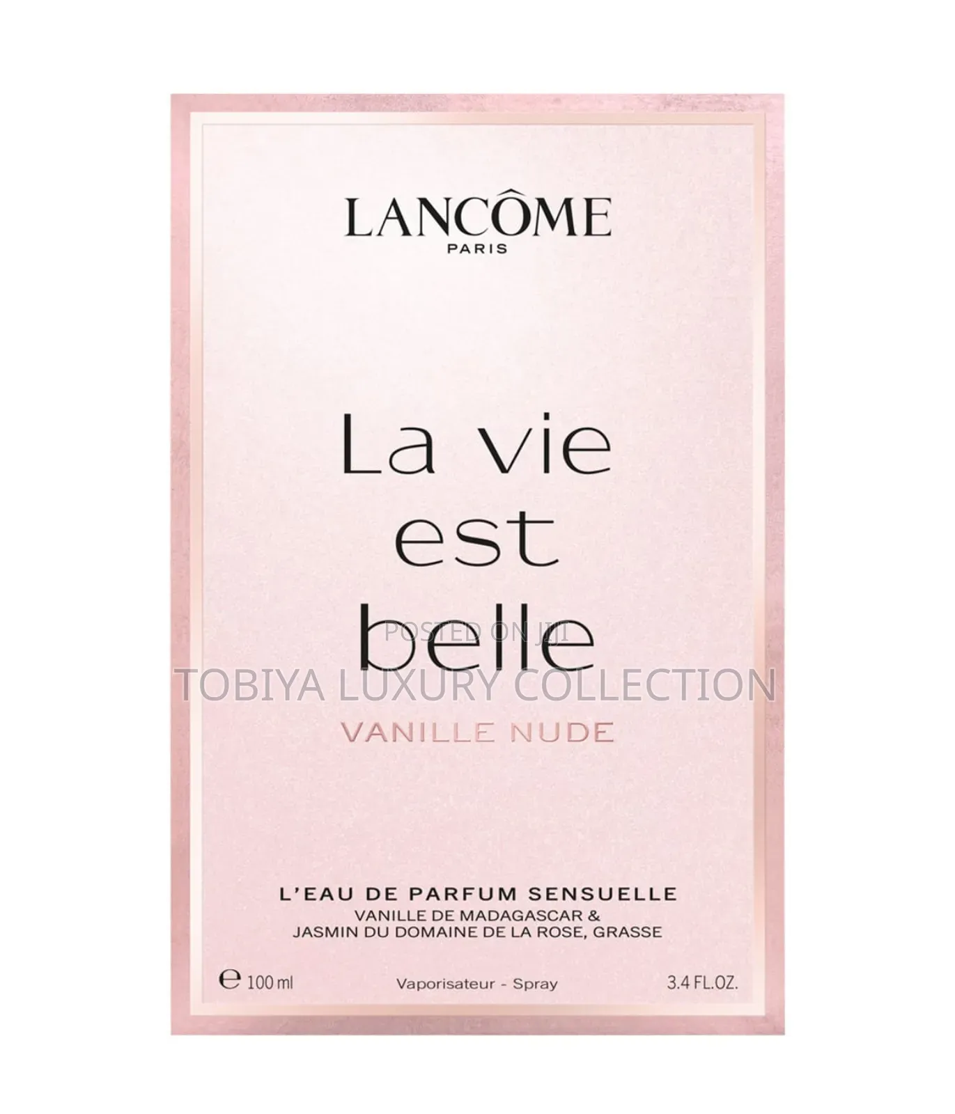 Lancôme La Vie Est Belle Vanille Nude Eau De Parfum