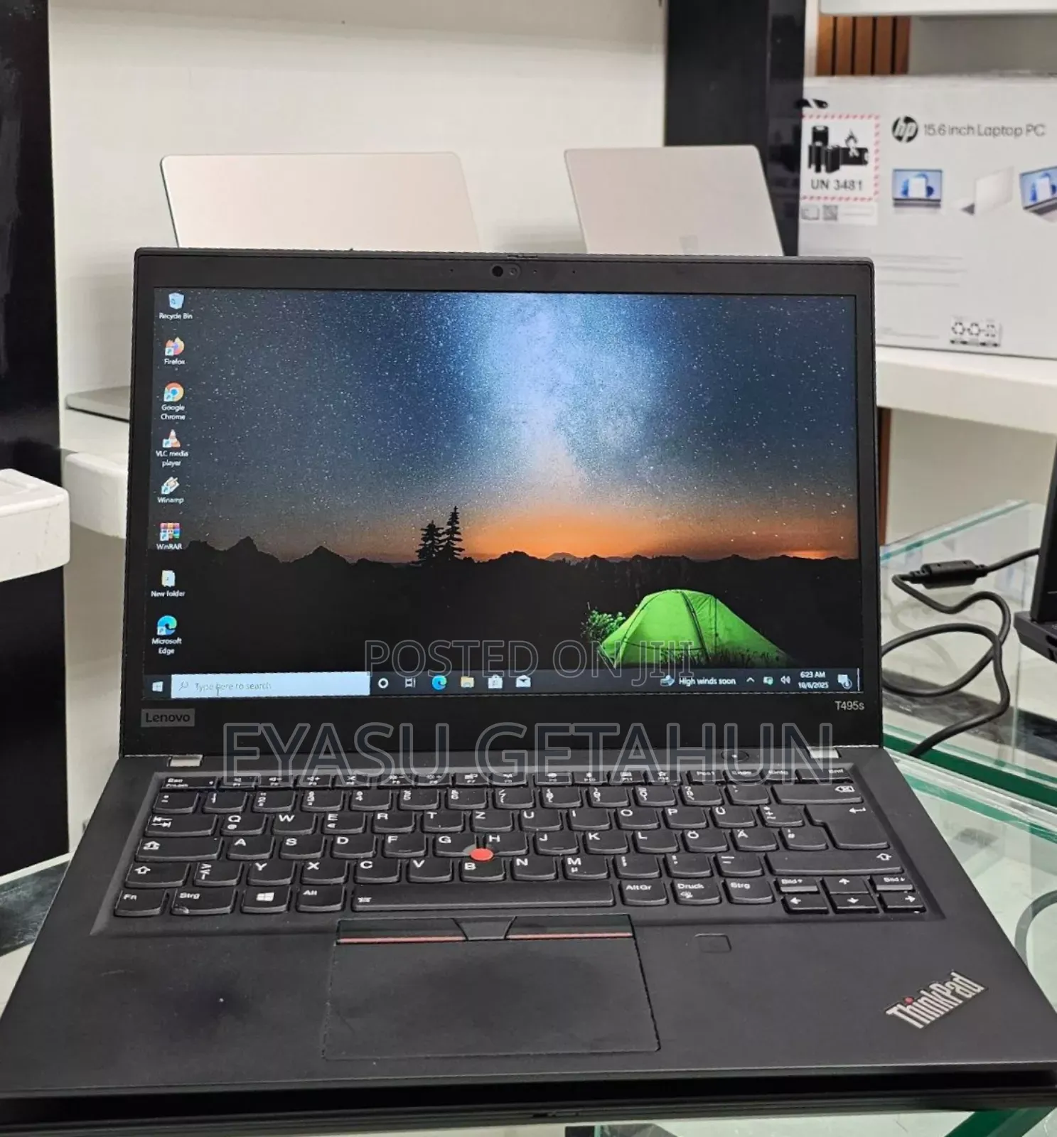 New Laptop Lenovo ThinkPad T495s 16GB AMD Ryzen 7 SSD 512GB