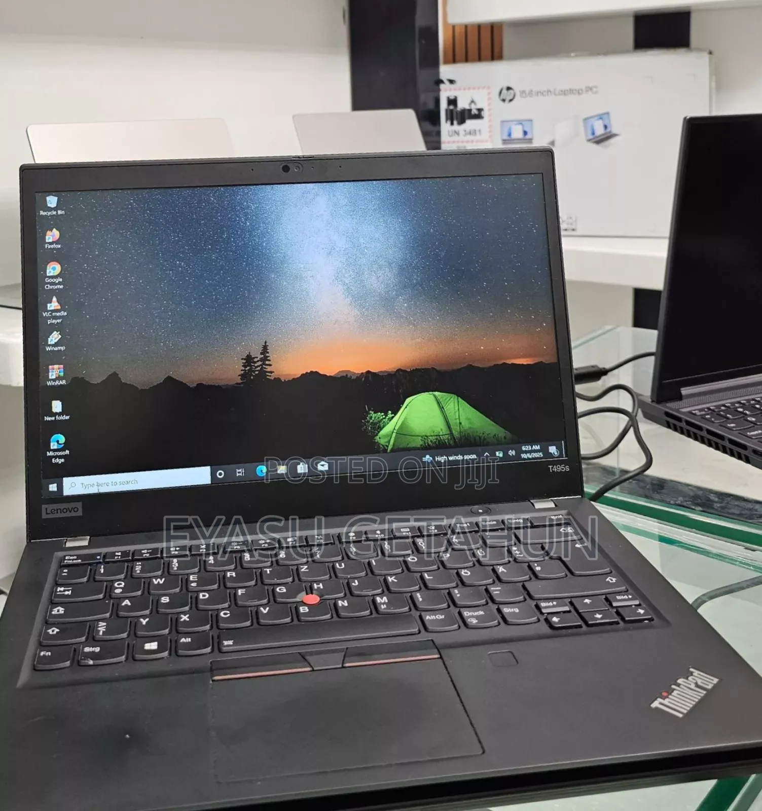 New Laptop Lenovo ThinkPad T495s 16GB AMD Ryzen 7 SSD 512GB
