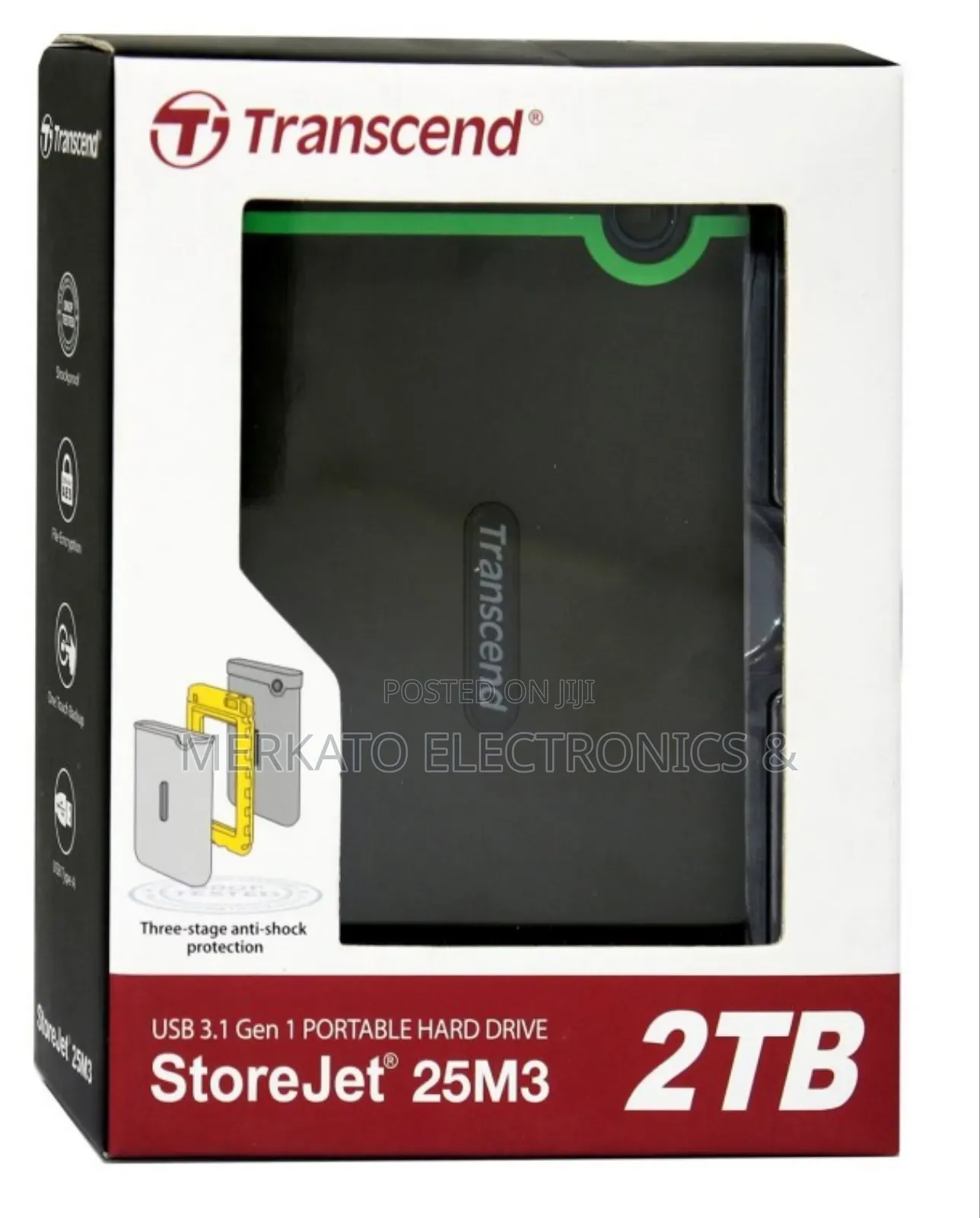 Transcend 2tb External Hard Disk Drive | 4tb HDD