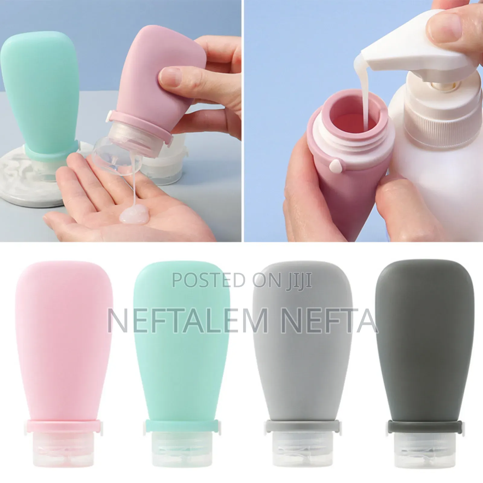 3 Pcs Travel Squeeze Bottle