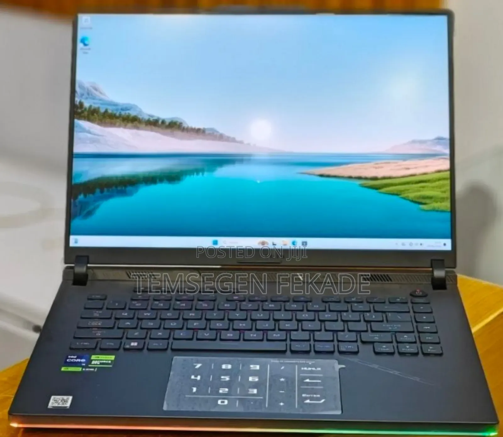 New Laptop Asus ROG Strix Hero Edition 16GB Intel Core I9 SSD 1T