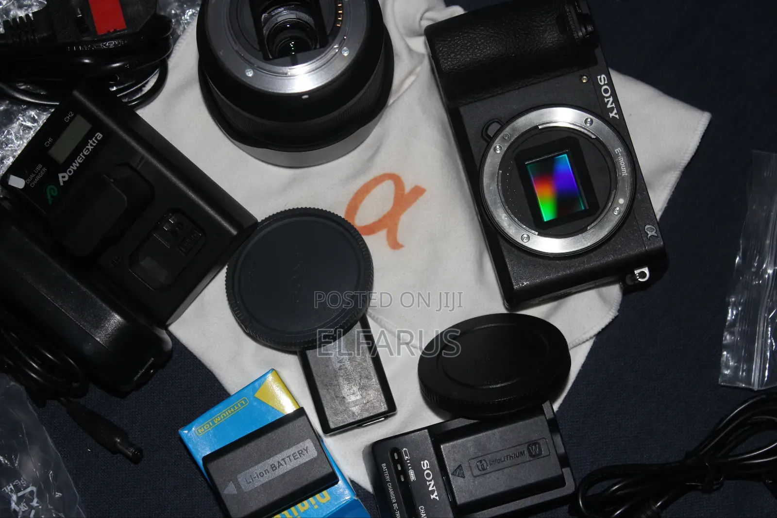 Sony Alpha A6500 Mirrorless Kit + Extras