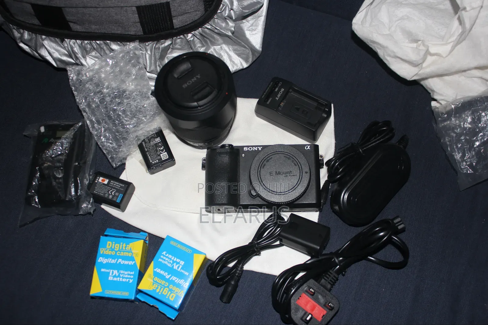 Sony Alpha A6500 Mirrorless Kit + Extras