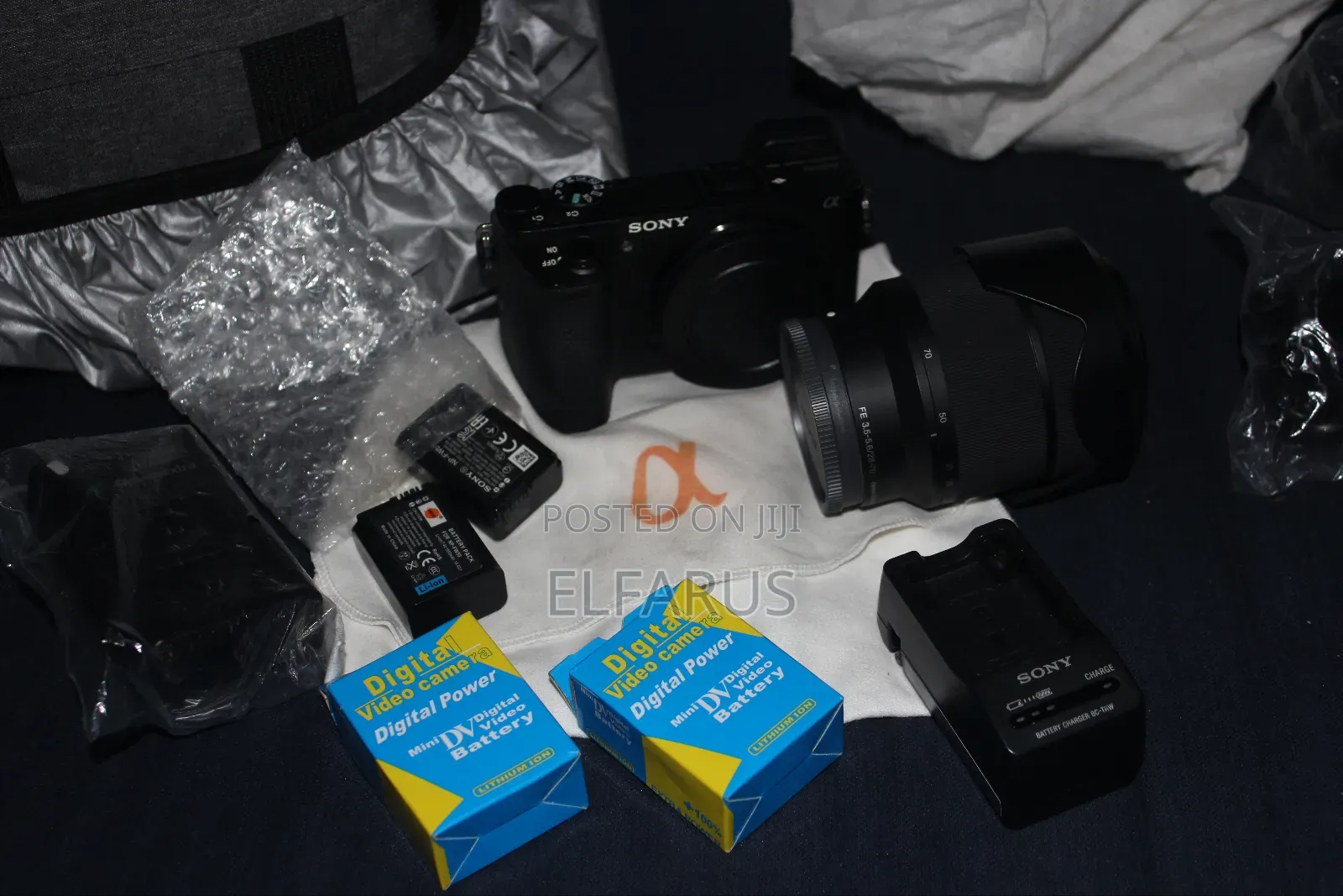 Sony Alpha A6500 Mirrorless Kit + Extras