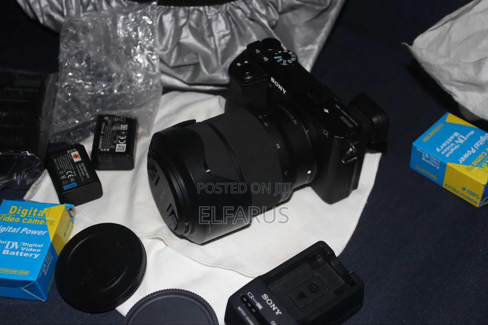 Sony Alpha A6500 Mirrorless Kit + Extras