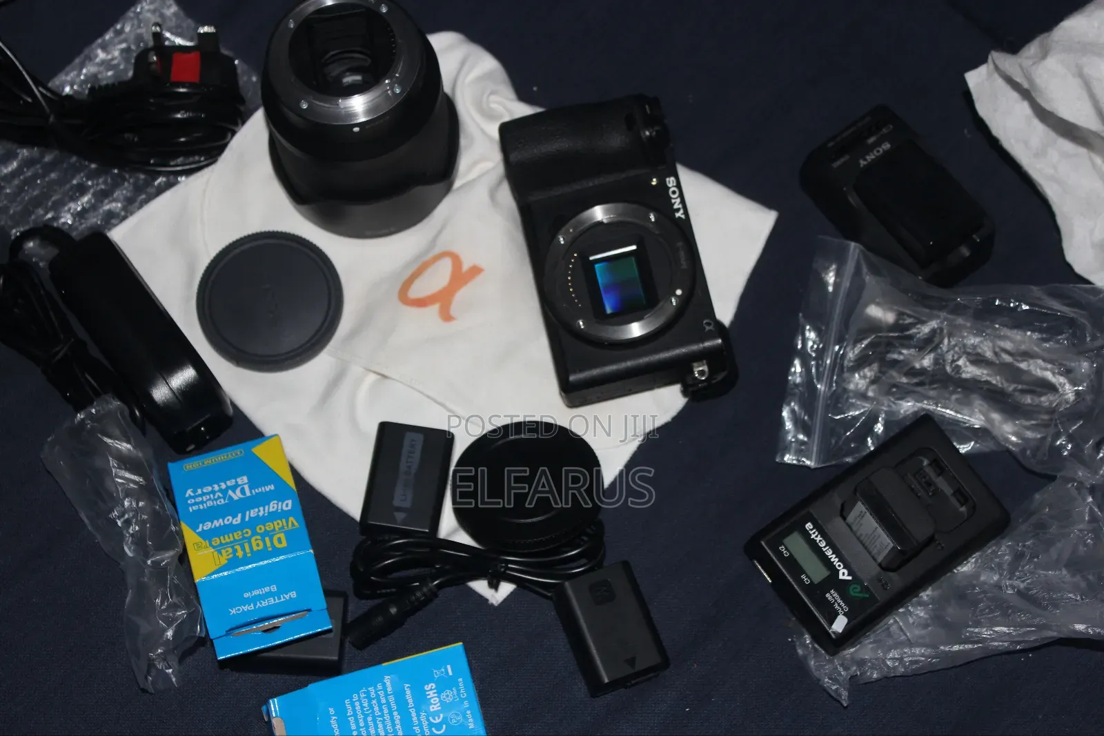 Sony Alpha A6500 Mirrorless Kit + Extras