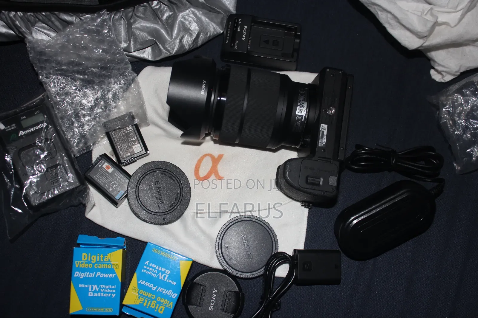 Sony Alpha A6500 Mirrorless Kit + Extras