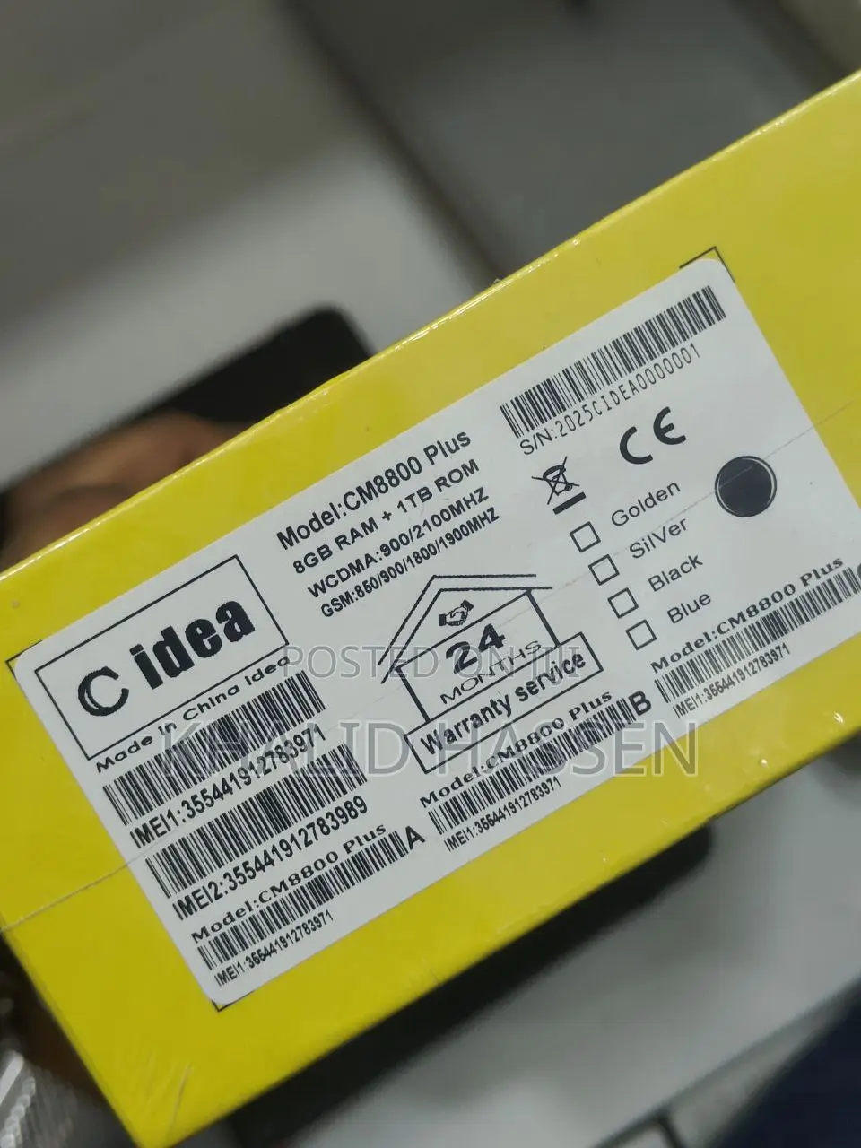 New C idea CM8800 Plus 1 TB