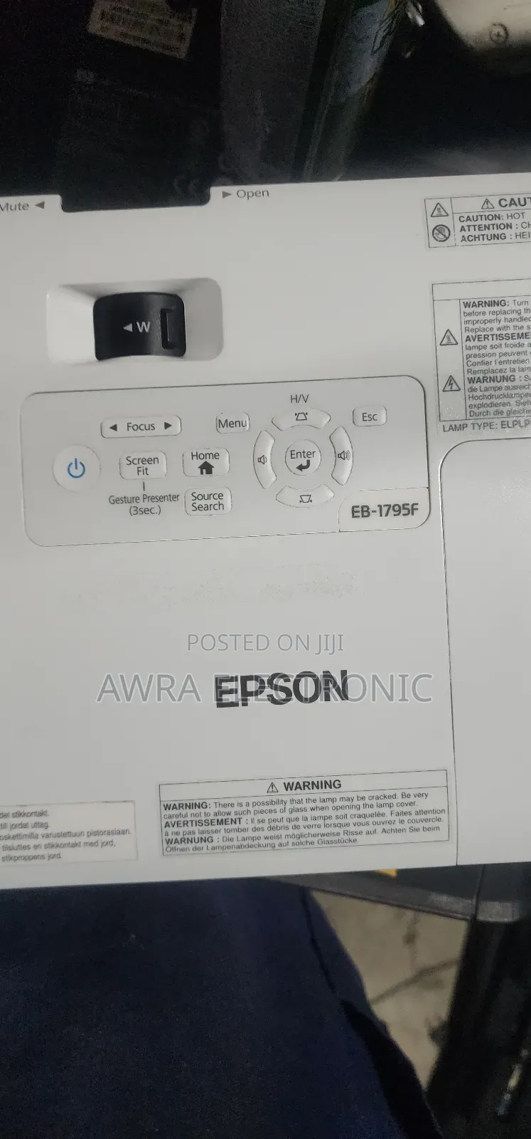 Epson Eb-1795f Ultra-Portable Projector.