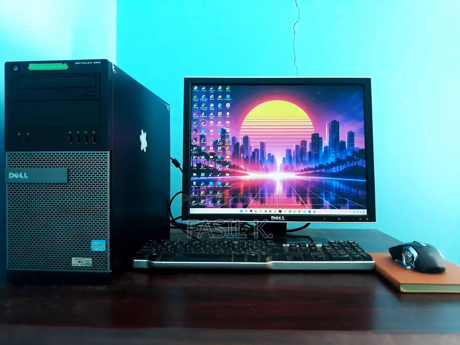 Desktop Computer Dell OptiPlex 790 8GB Intel Core I3 HDD 512GB