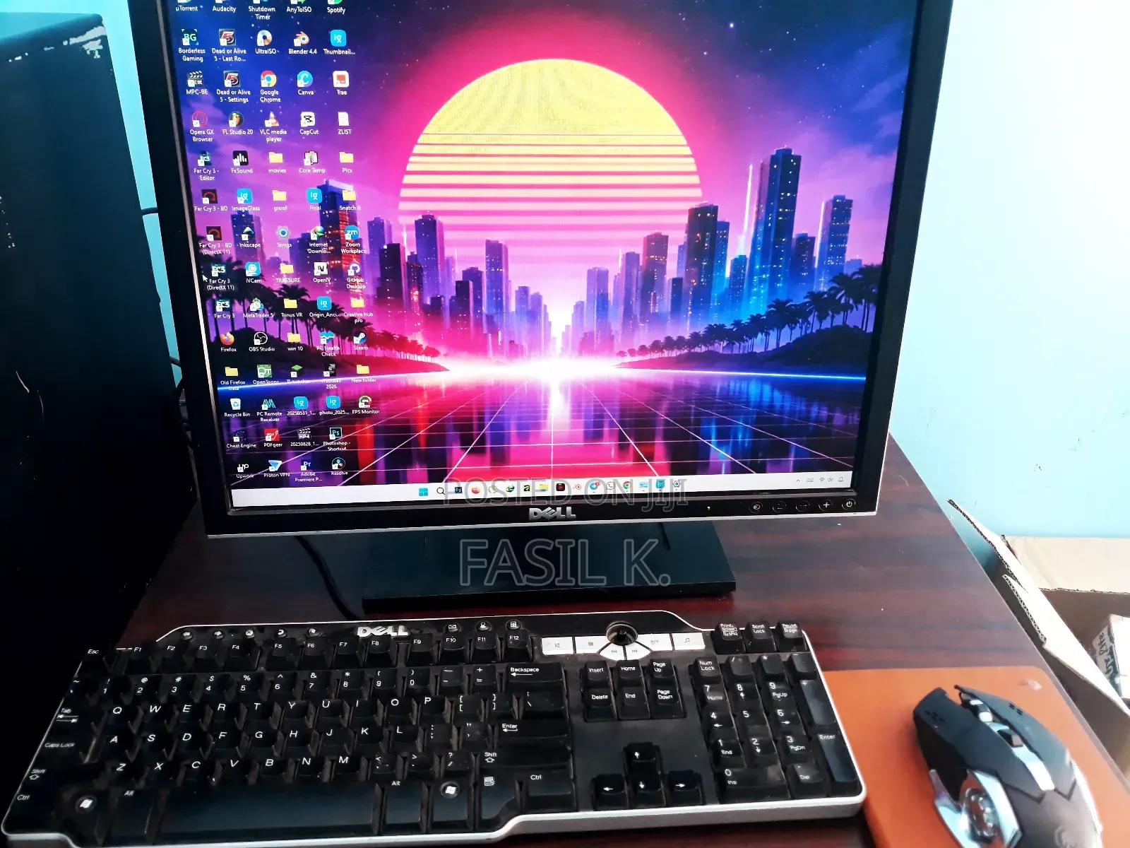 Desktop Computer Dell OptiPlex 790 8GB Intel Core I3 HDD 512GB