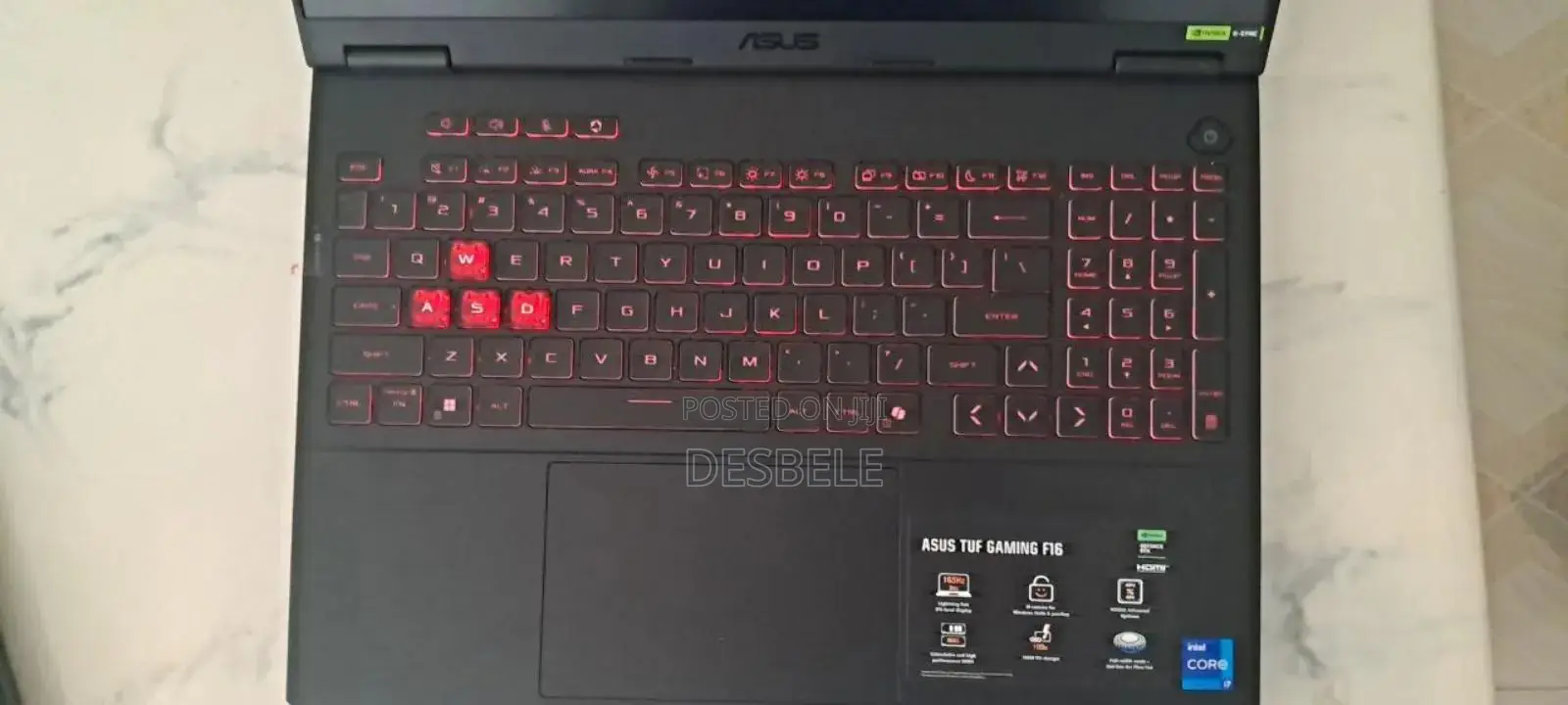 New Laptop Asus TUF Gaming F16 32GB Intel Core I7 SSD 1T