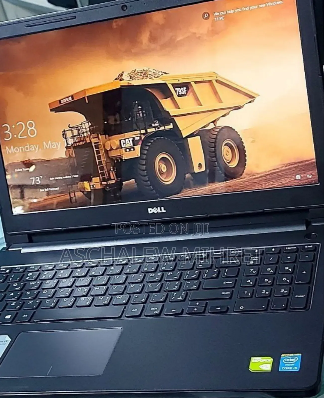 New Laptop Dell 8GB Intel Core I5 HDD 500GB
