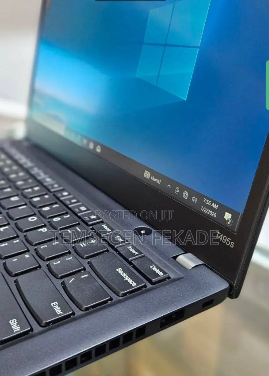 New Laptop Lenovo ThinkPad T495s 16GB Intel Core I7 SSD 512GB