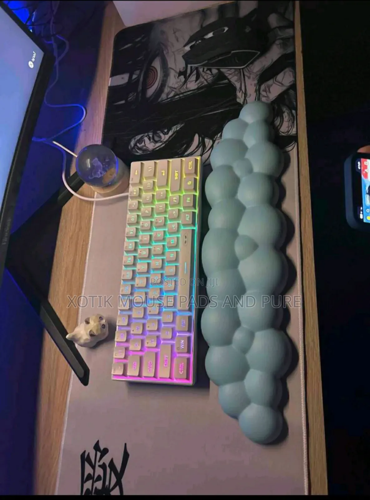 80 X 30 X 0.2cm Anime Girl Themed Mouse Pad - Desk Mat