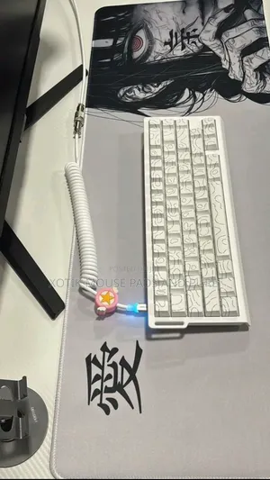 80 X 30 X 0.2cm Anime Girl Themed Mouse Pad - Desk Mat