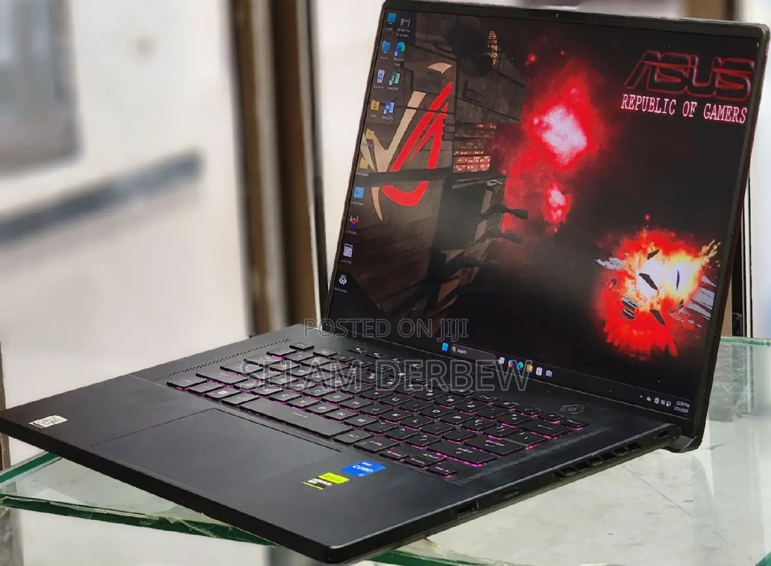 New Laptop Asus ROG Zephyrus G15 16GB Intel Core I7 SSD 512GB