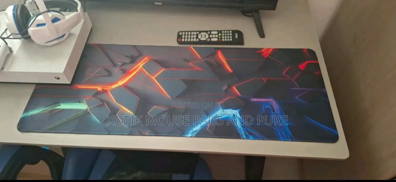 80 X 30 X 0.2cm 3d Lined Mouse Pad - Desk Mat