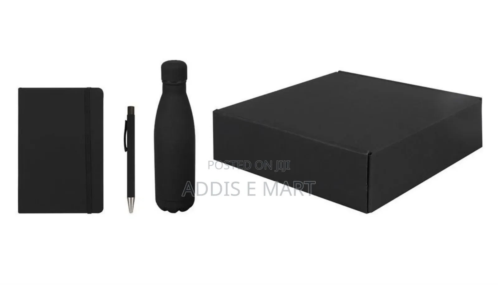 Giftology Set of Stainless Bottle, Notebook and Pen