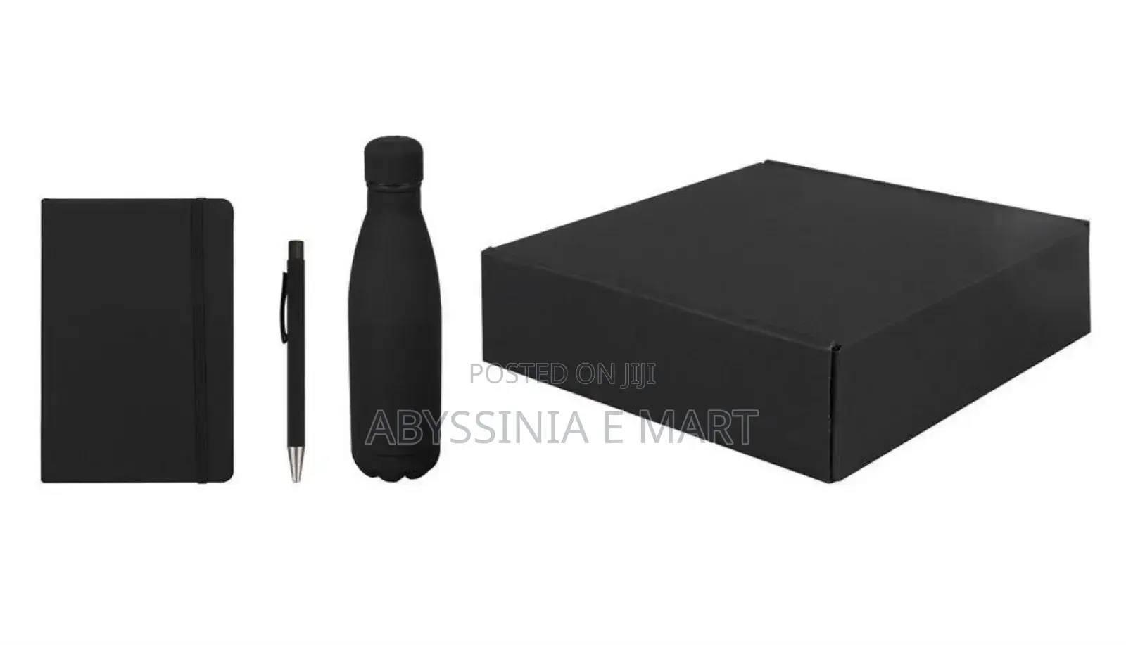Giftology Set of Stainless Bottle, Notebook and Pen