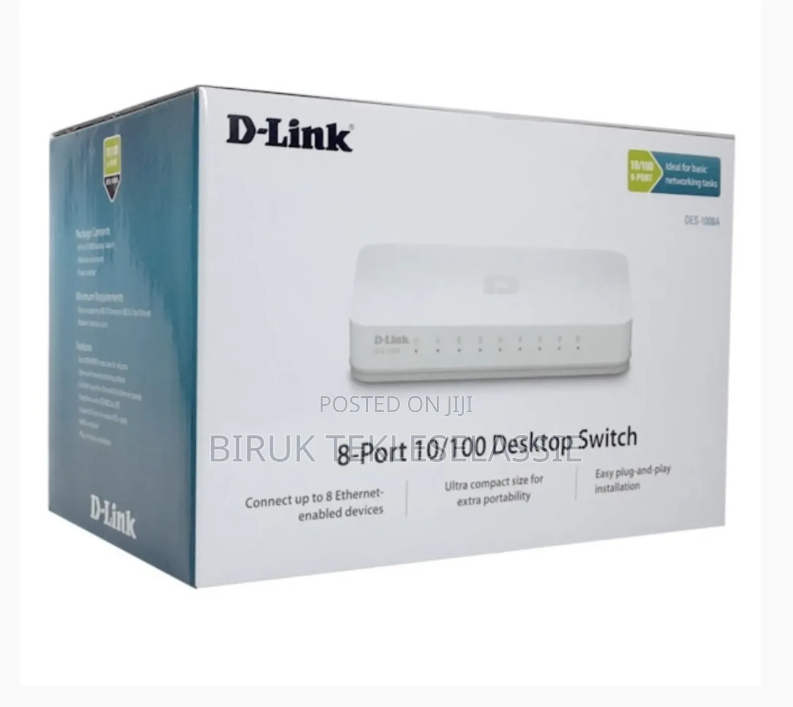 D-Link Switch 8-Ports (Des- 1008a)