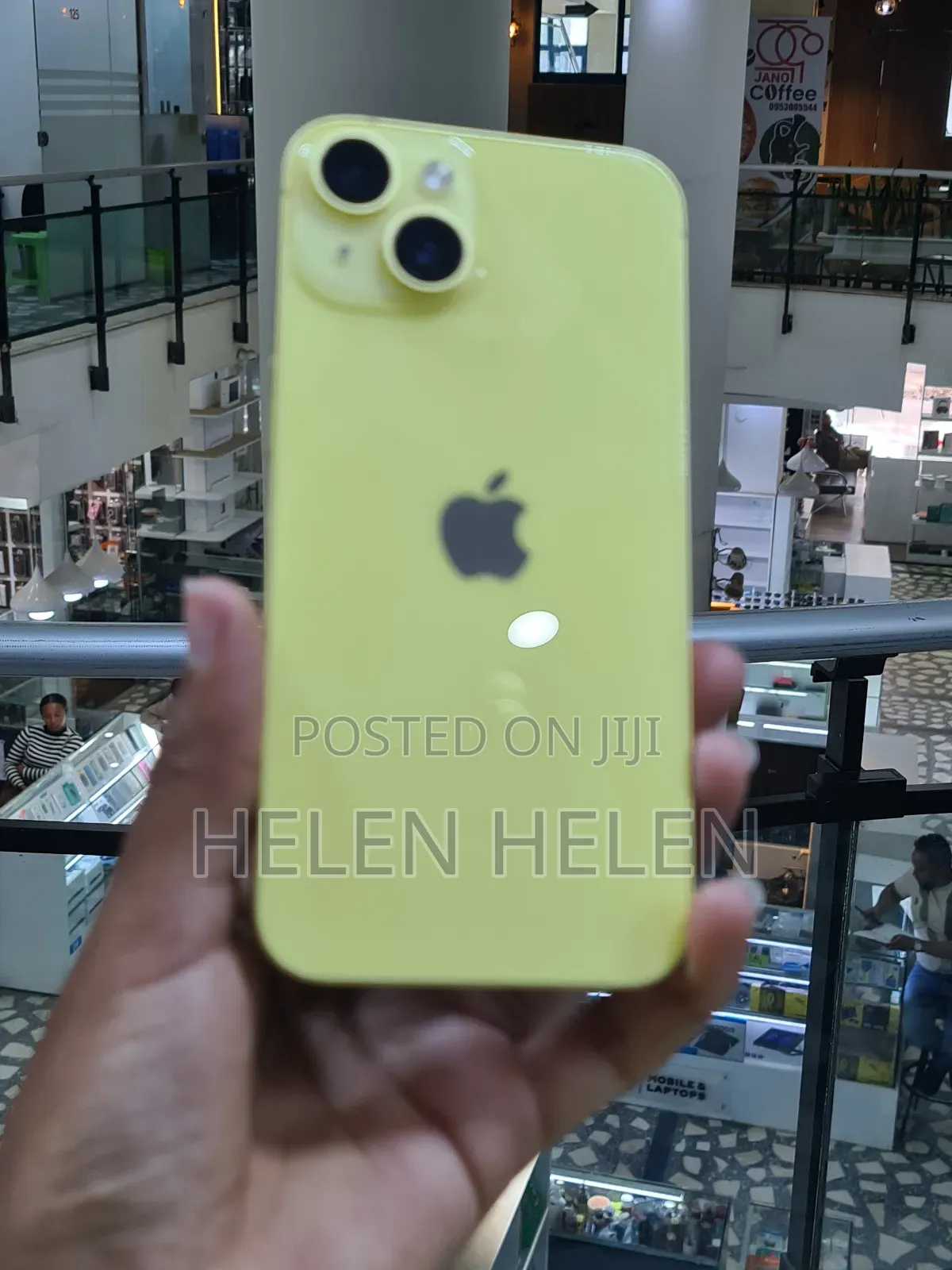 New Apple iPhone 14 128 GB Yellow