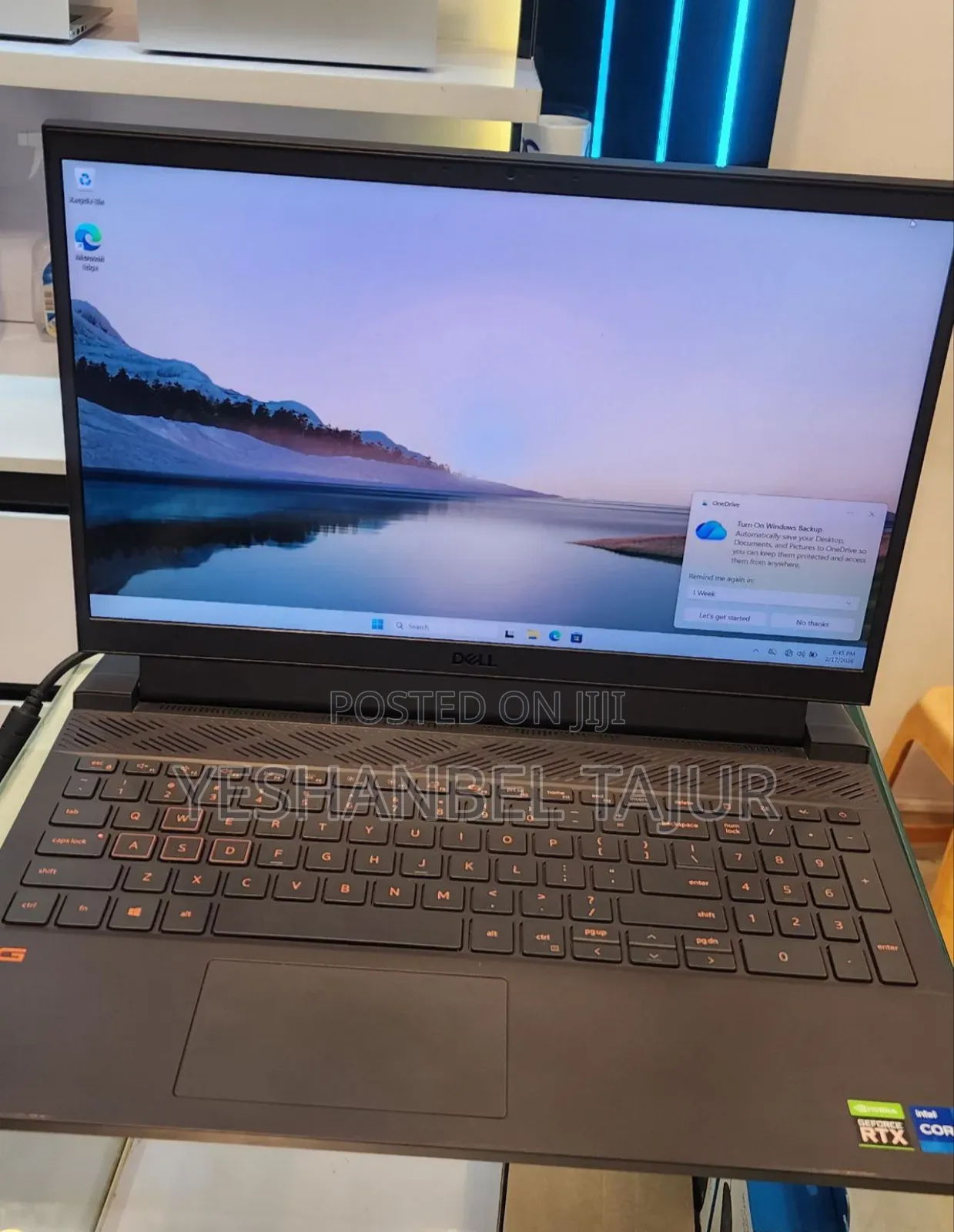 New Laptop Dell G5 16GB Intel Core I7 SSD 512GB