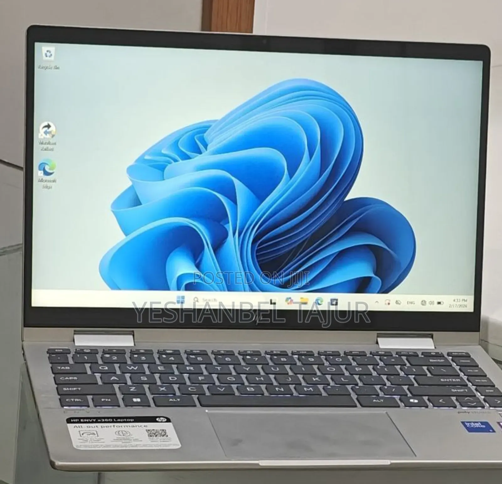 New Laptop HP Envy X360 16GB Intel Core 5 SSD 512GB