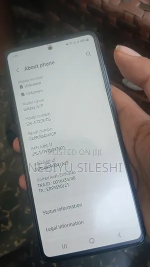 Samsung Galaxy A72 5G 128 GB Black