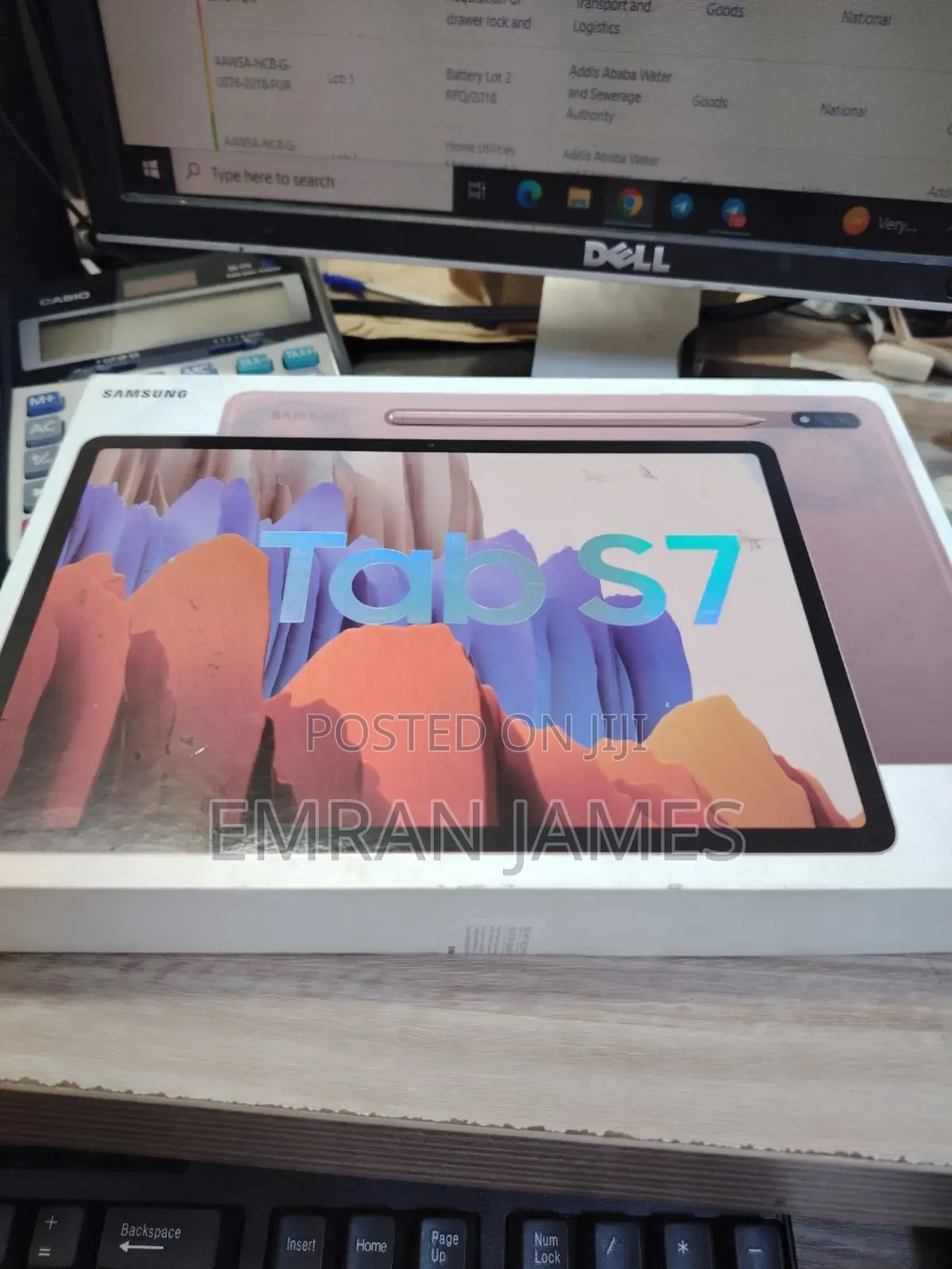 New Samsung Galaxy Tab S7 128 GB Gray