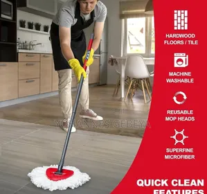 Magic Spin Mop 360° Microfiber Mop