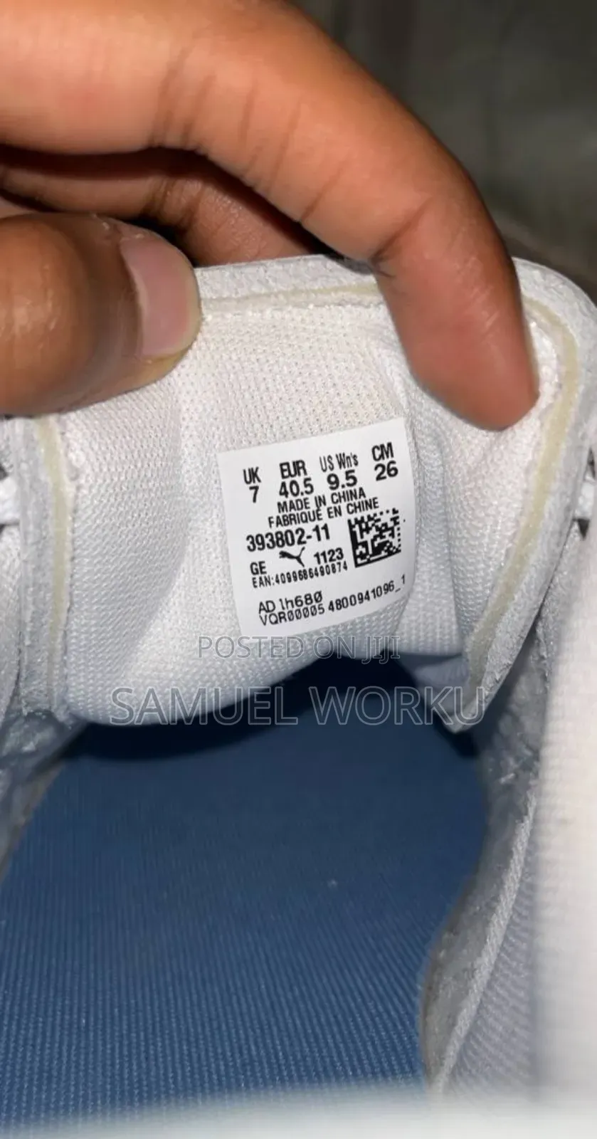 Puma(Wmns) Puma Cali Court Leather 'White Zen Blue'