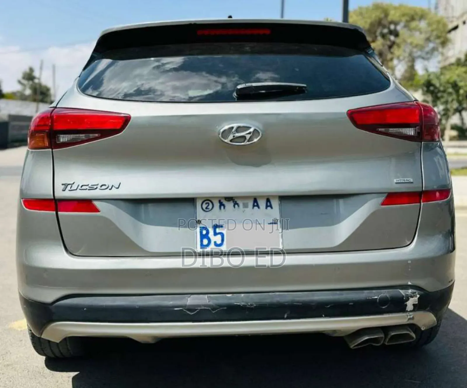 Hyundai Tucson Limited AWD 2020 Silver