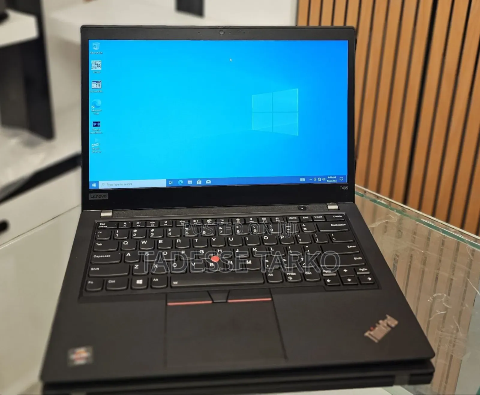New Laptop Lenovo ThinkPad T495s 16GB AMD Ryzen 5 SSD 512GB