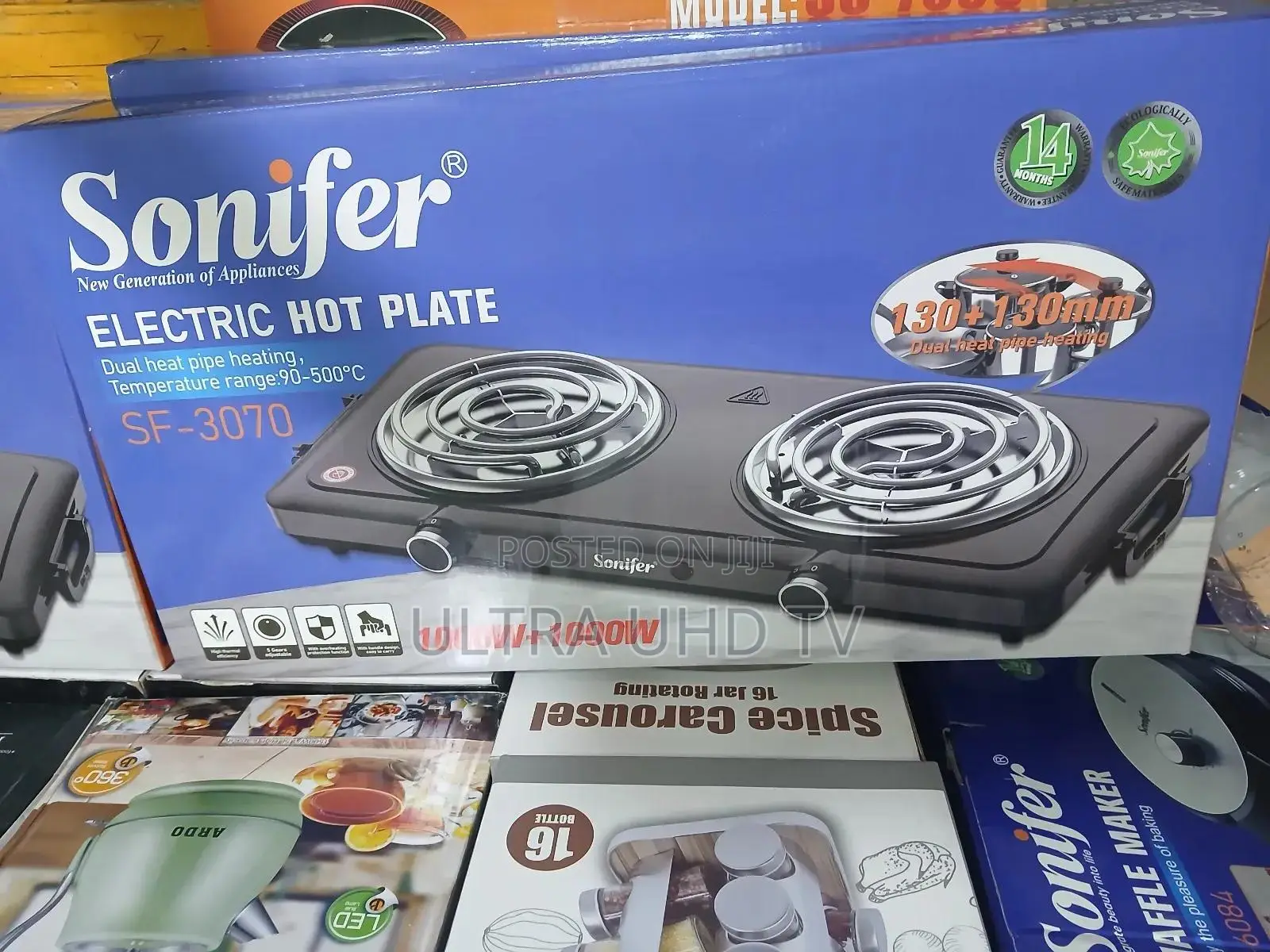 Stove Sonifer Sf-3070 Electric Hot Plate. Key Specifications
